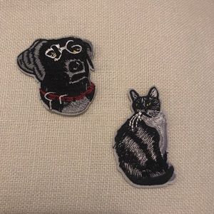Dog and cat iron on patches